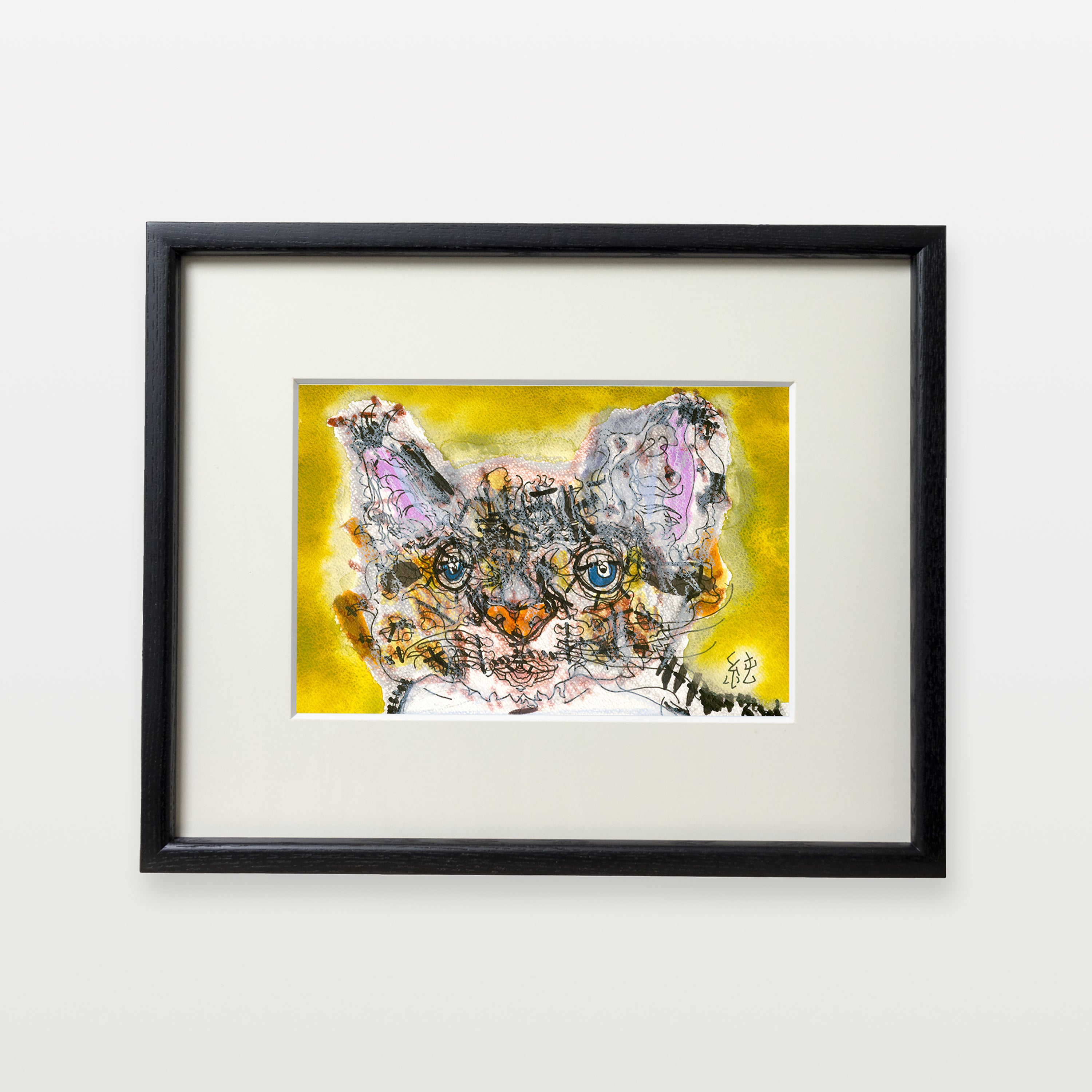 【複製画】ねこ