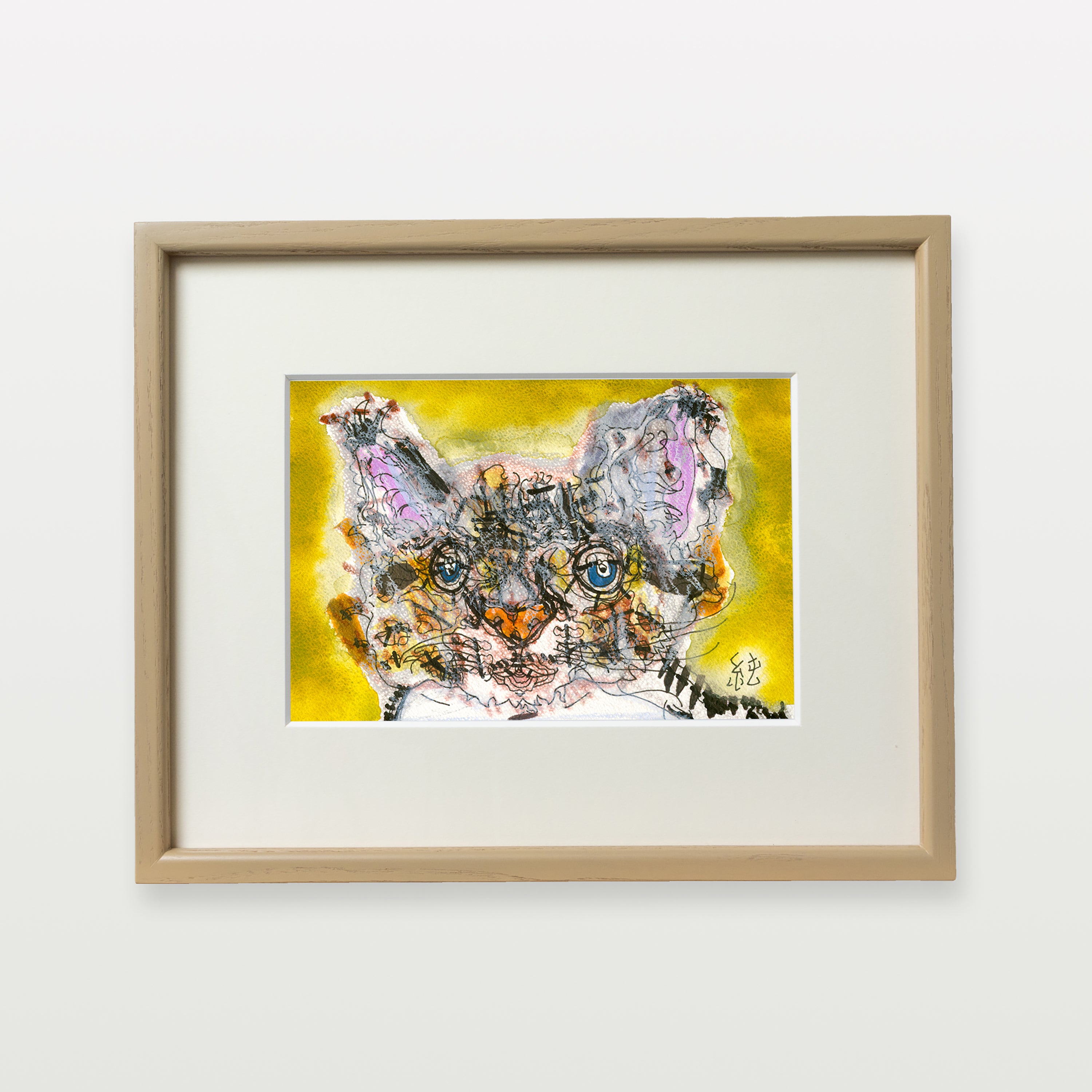 【複製画】ねこ