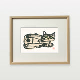 【複製画】おくつろぎにゃんち