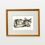 【複製画】おくつろぎにゃんち