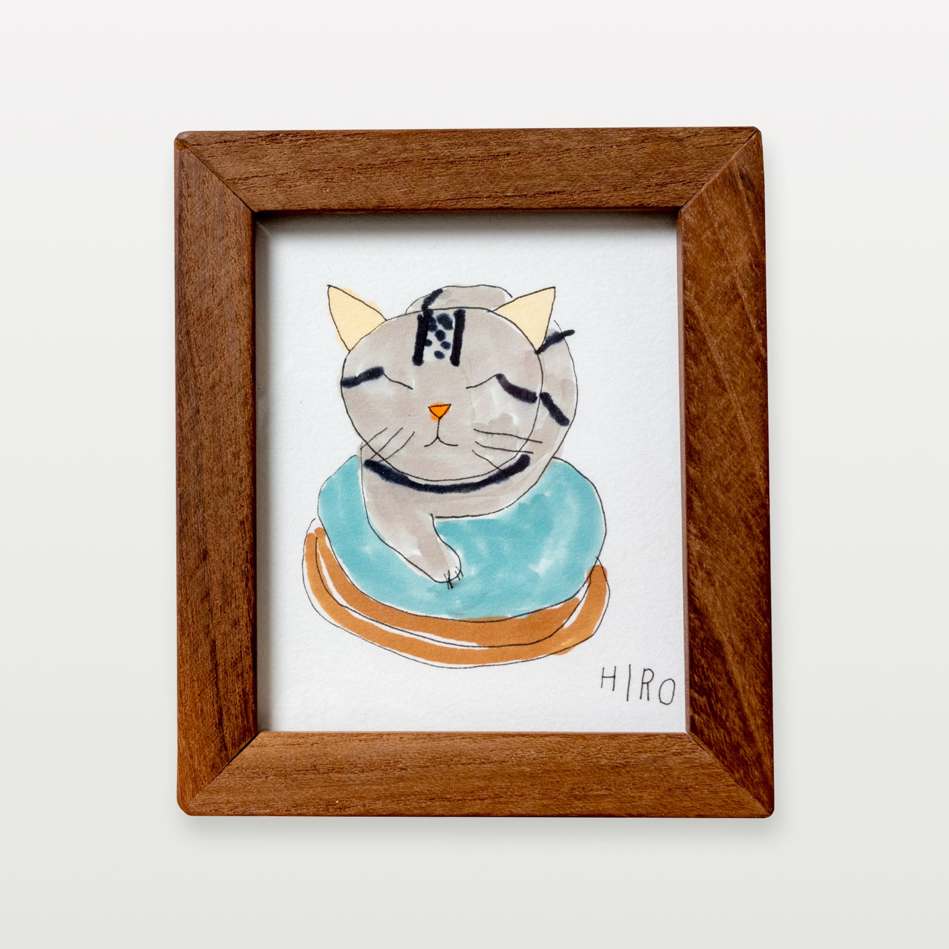 子猫 原画 鉛筆画 B5サイズ 仕込ん