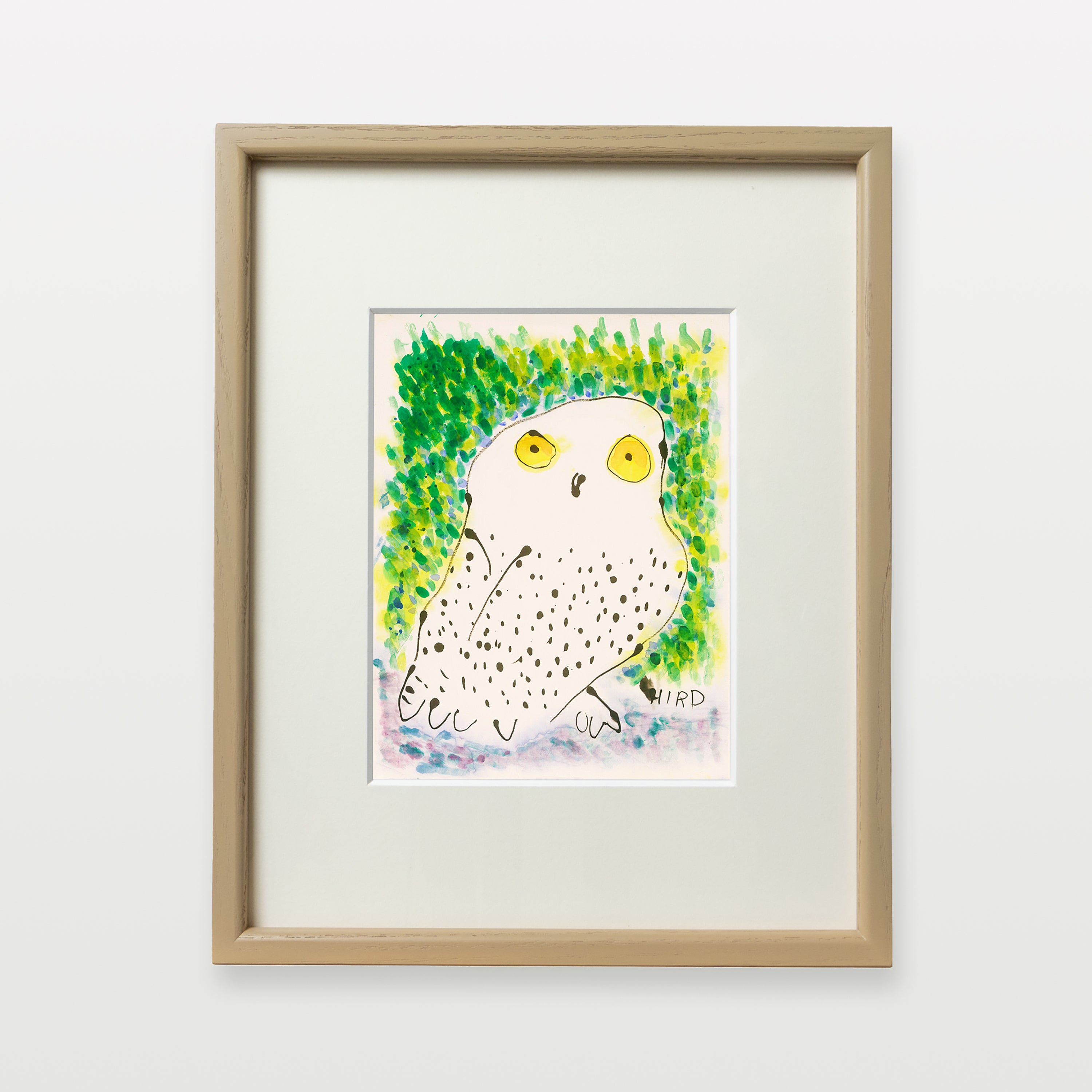 【複製画】ゆうびんふくろう
