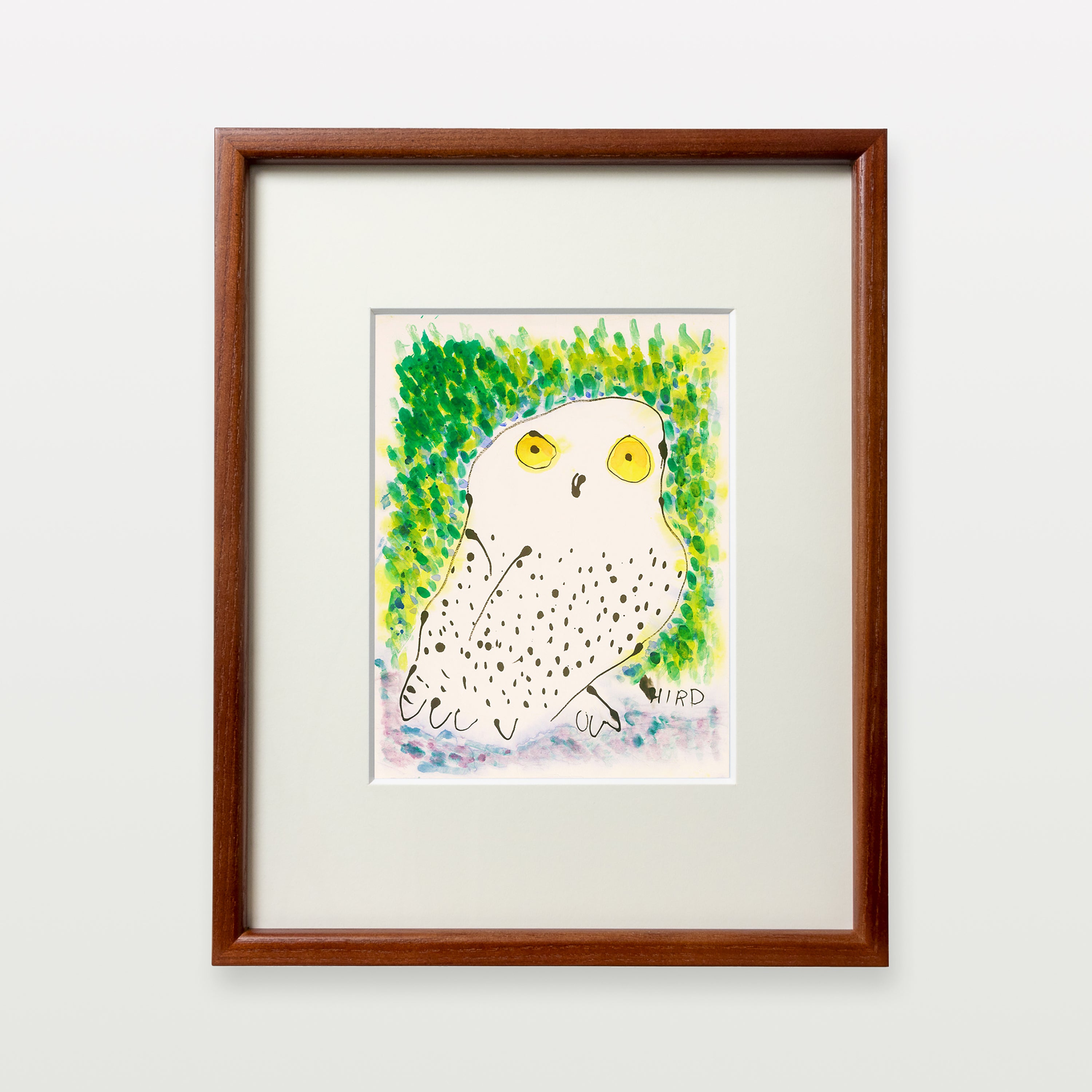 【複製画】ゆうびんふくろう