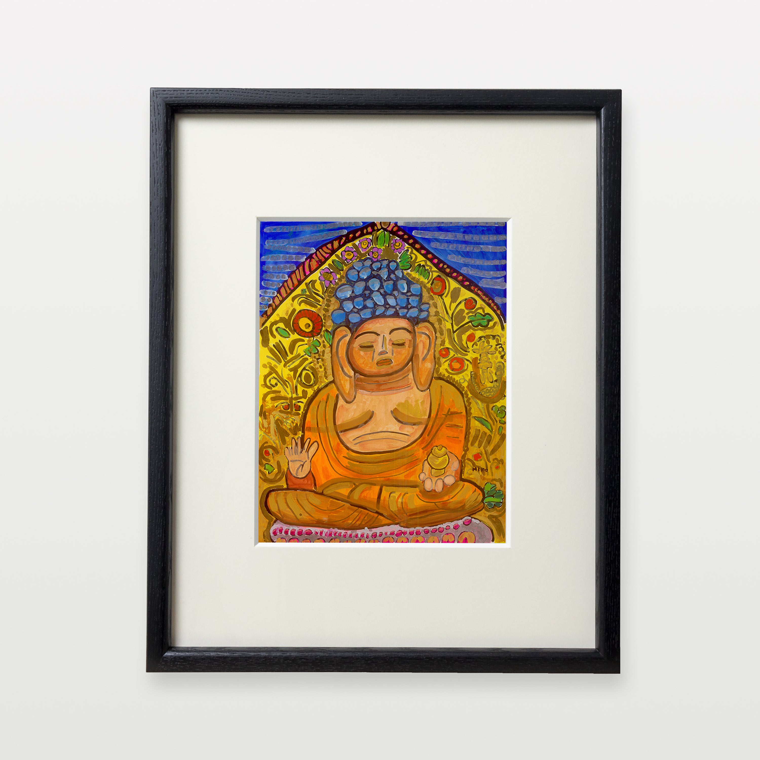 【複製画】薬師如来坐像