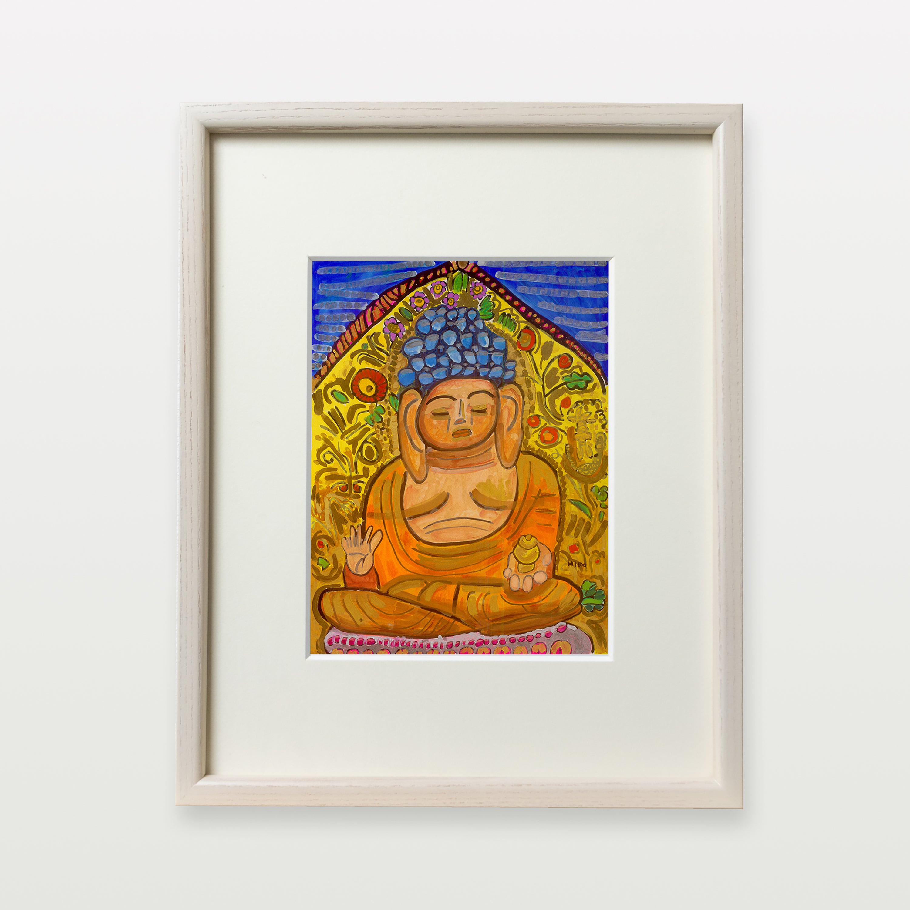 【複製画】薬師如来坐像