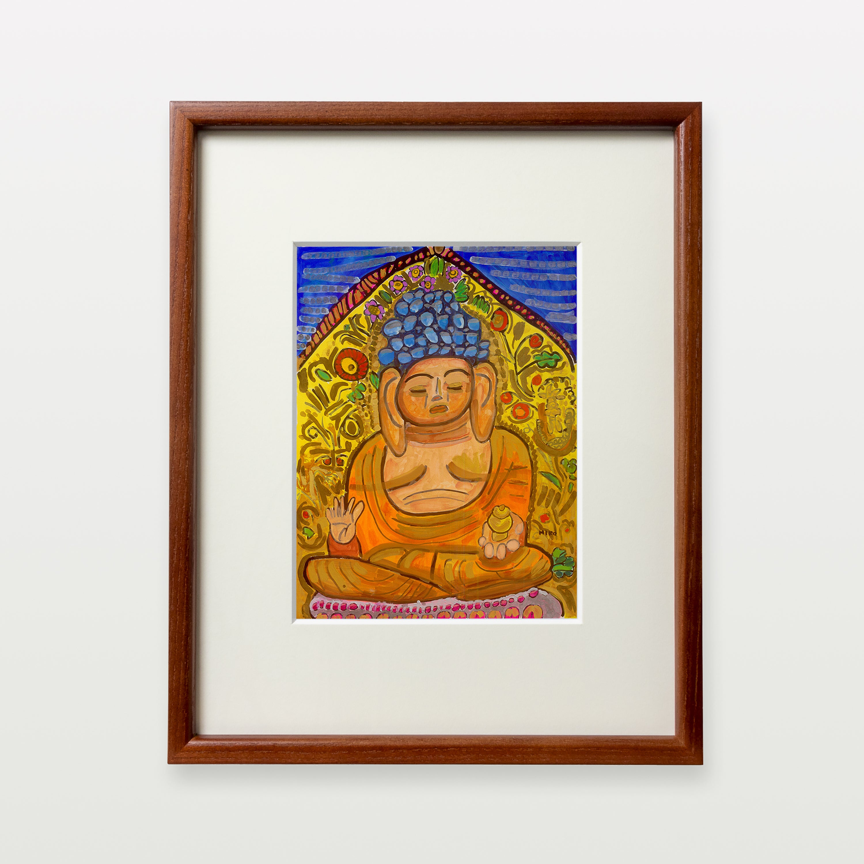 【複製画】薬師如来坐像