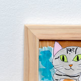 【原画】ひょっこりにゃんち