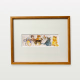 【複製画】Seven cats
