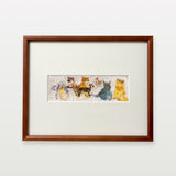 【複製画】Seven cats