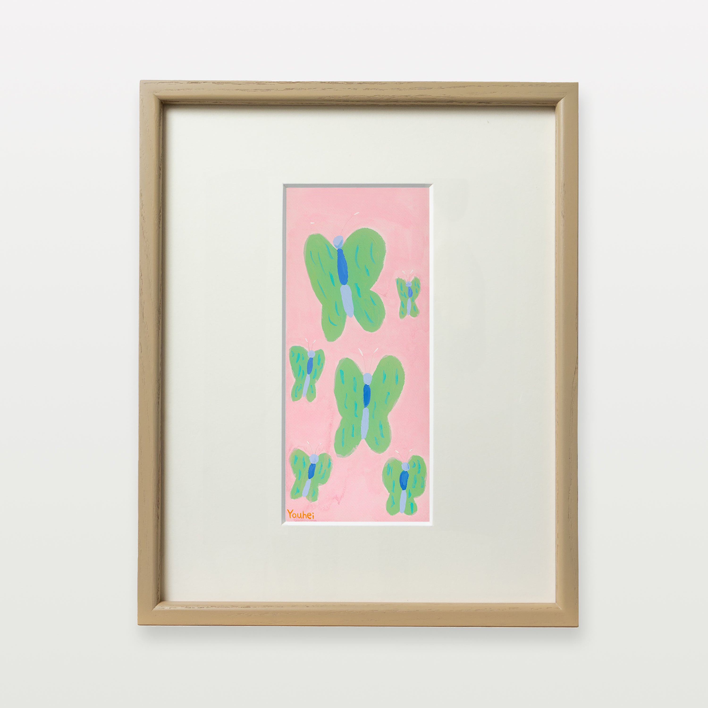 【複製画】蝶（6匹）