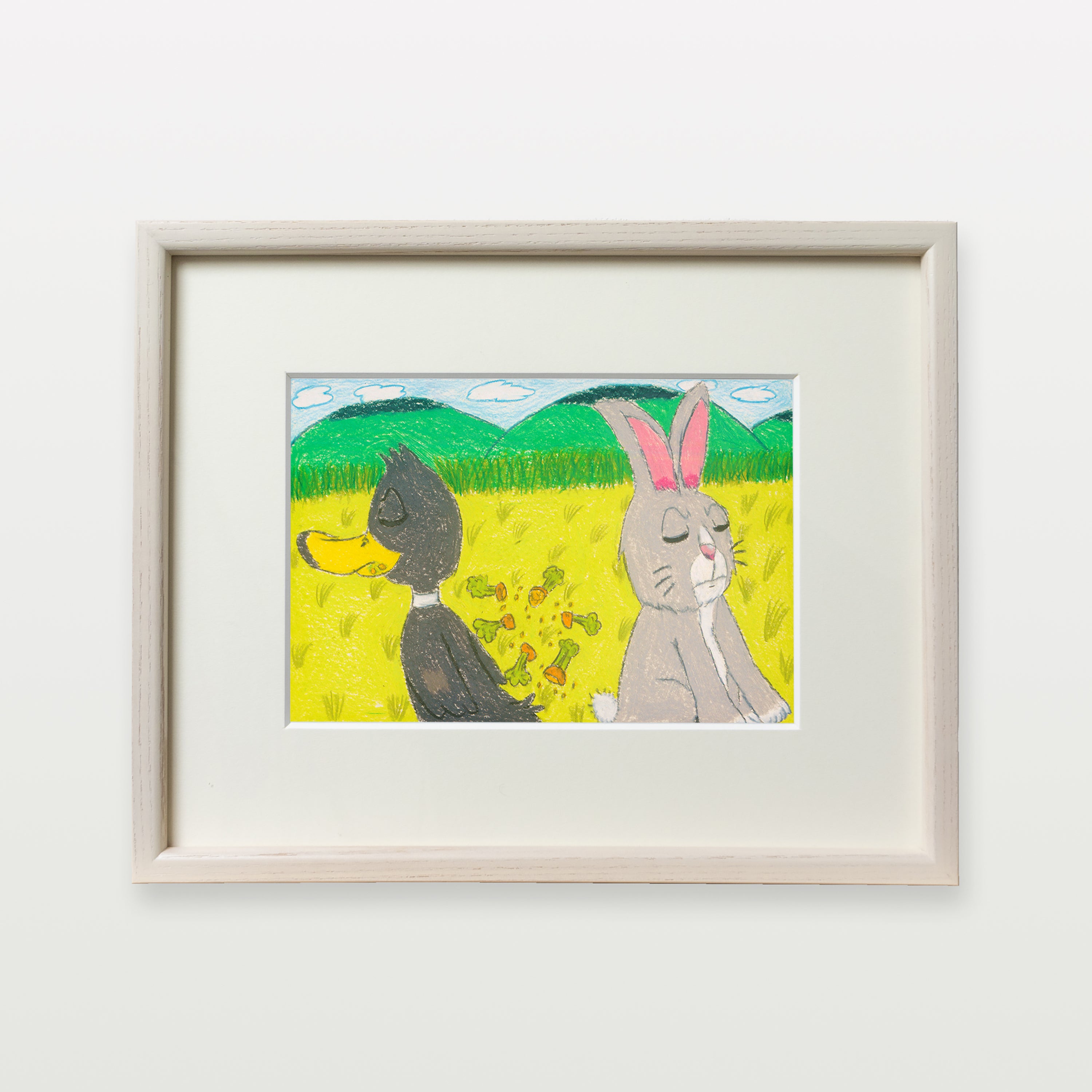【複製画】兎と鴨の物語