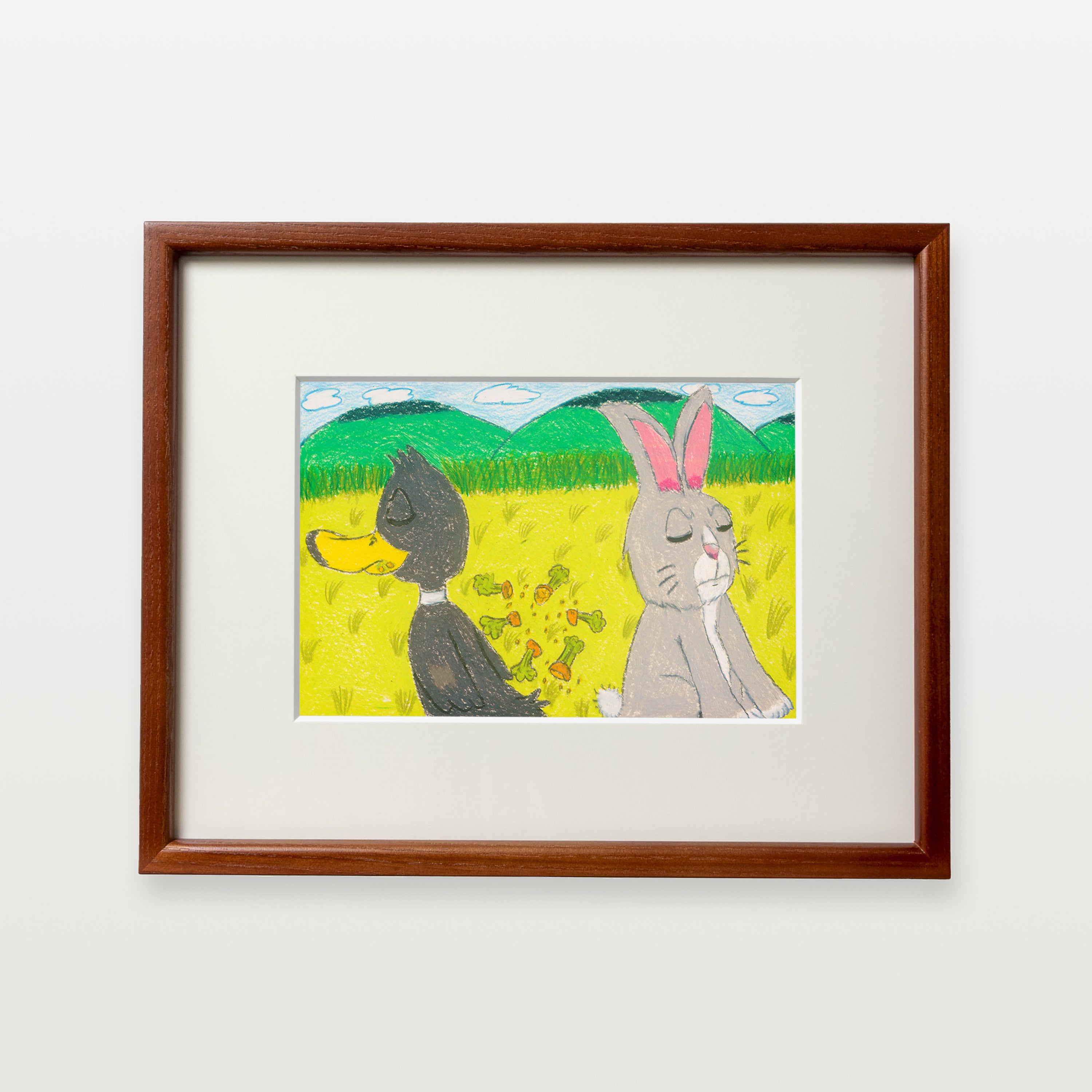 【複製画】兎と鴨の物語