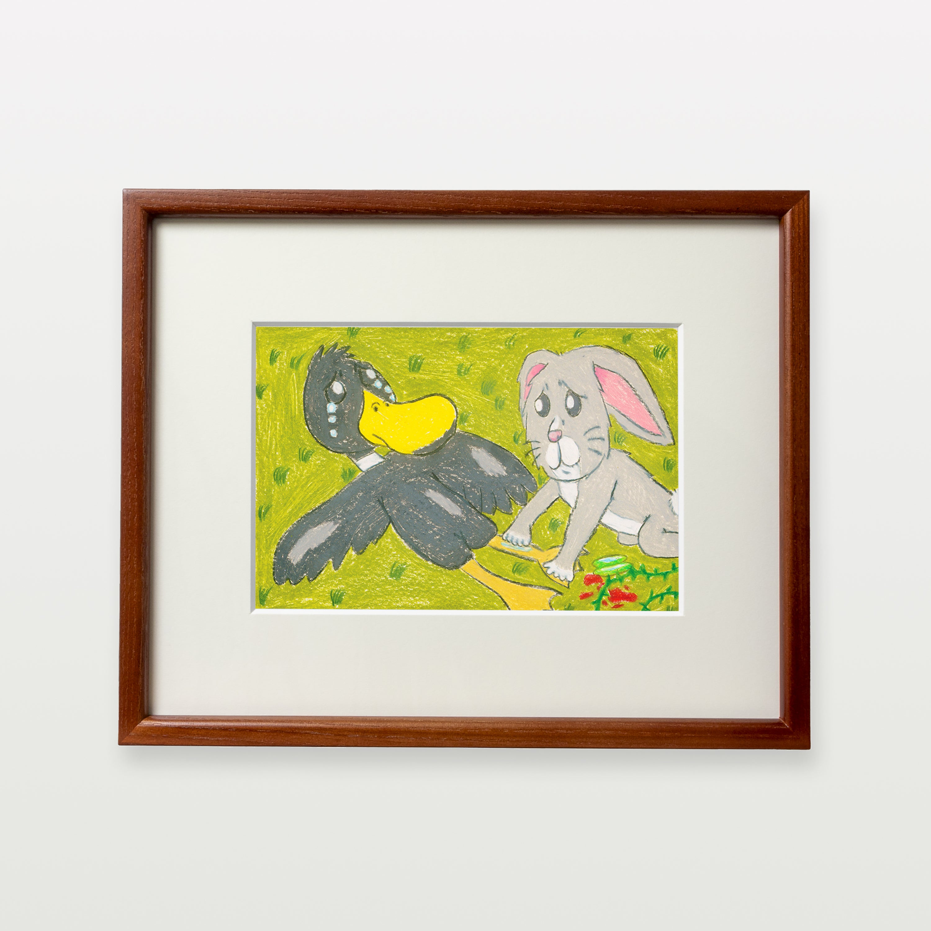 【複製画】兎と鴨の物語