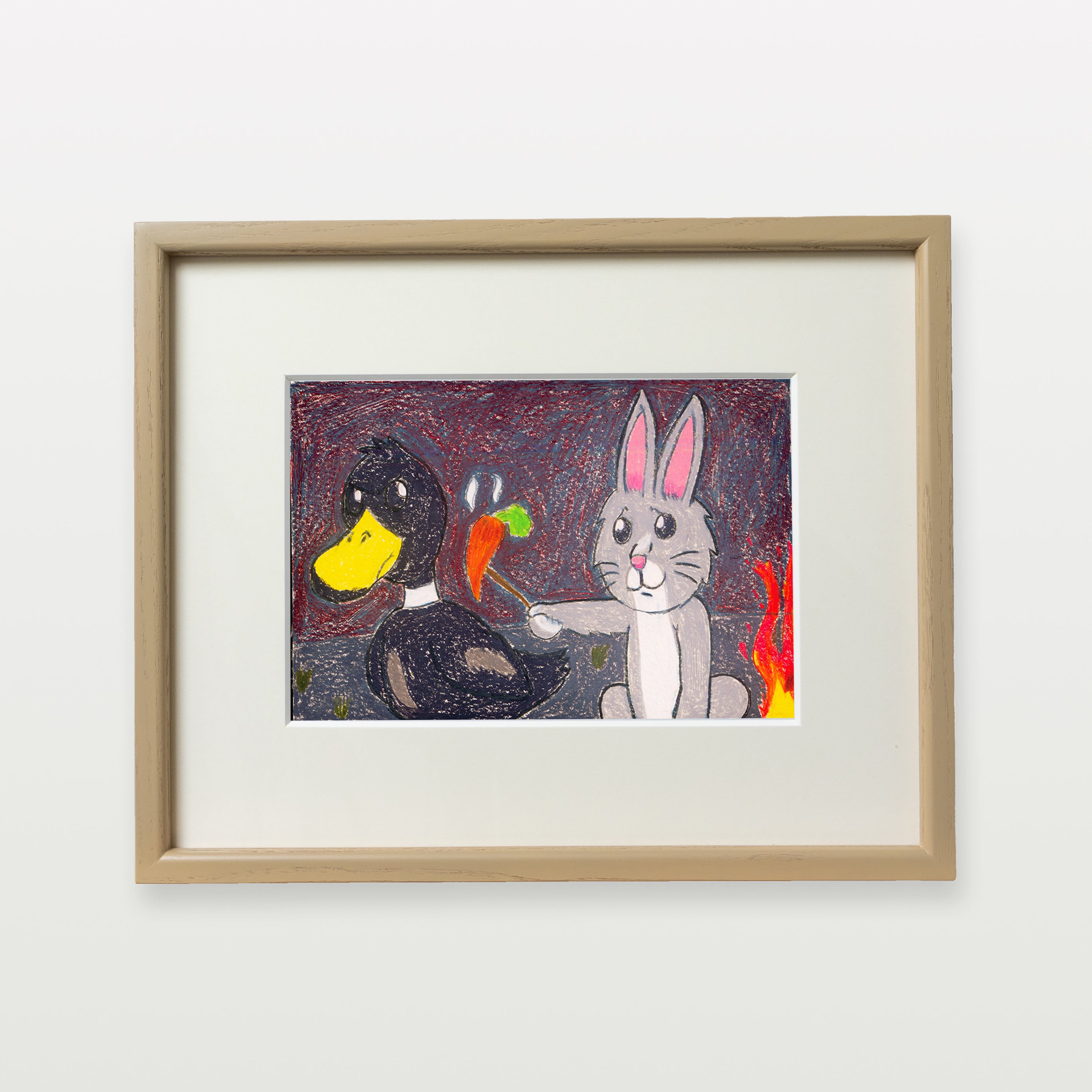 【複製画】兎と鴨の物語
