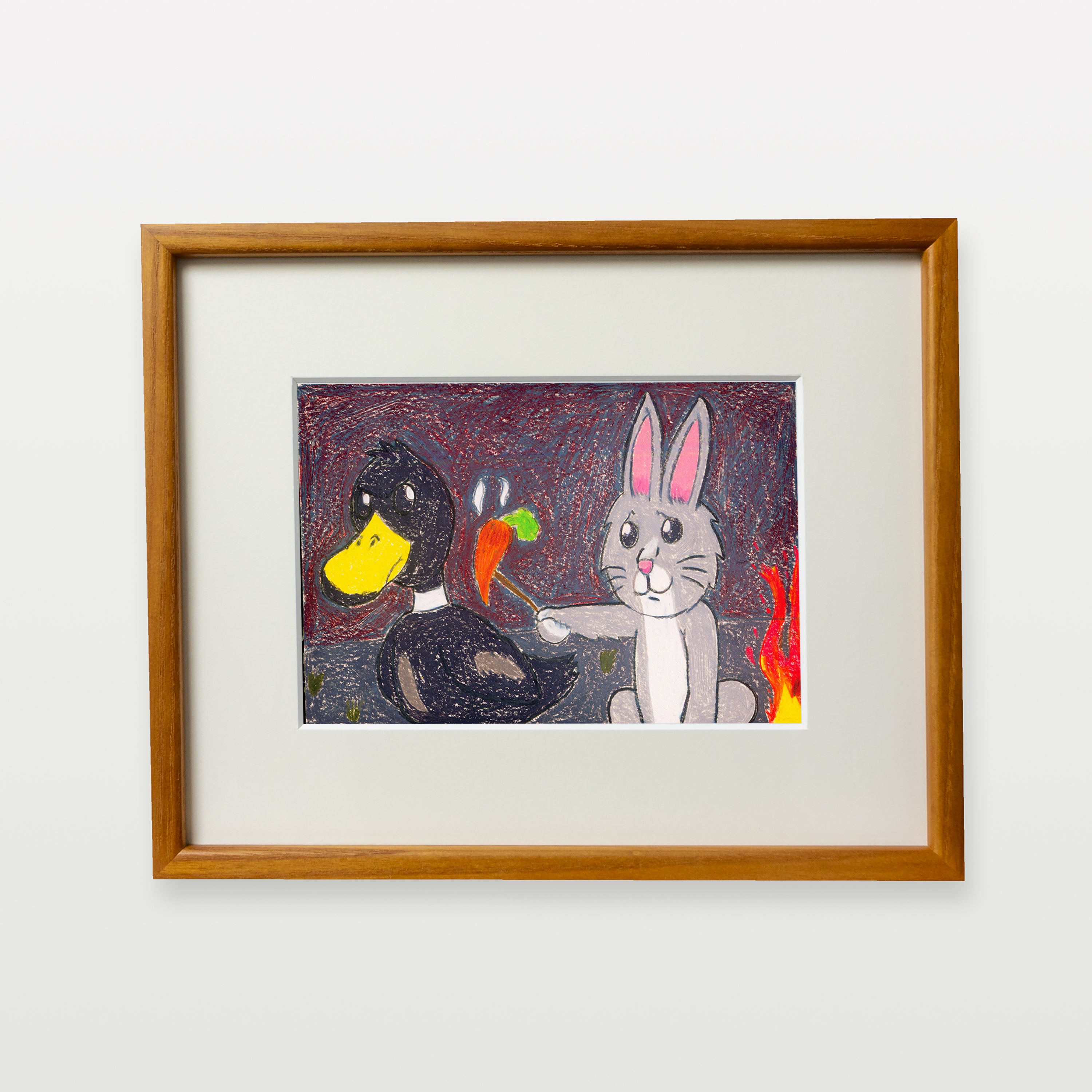 【複製画】兎と鴨の物語