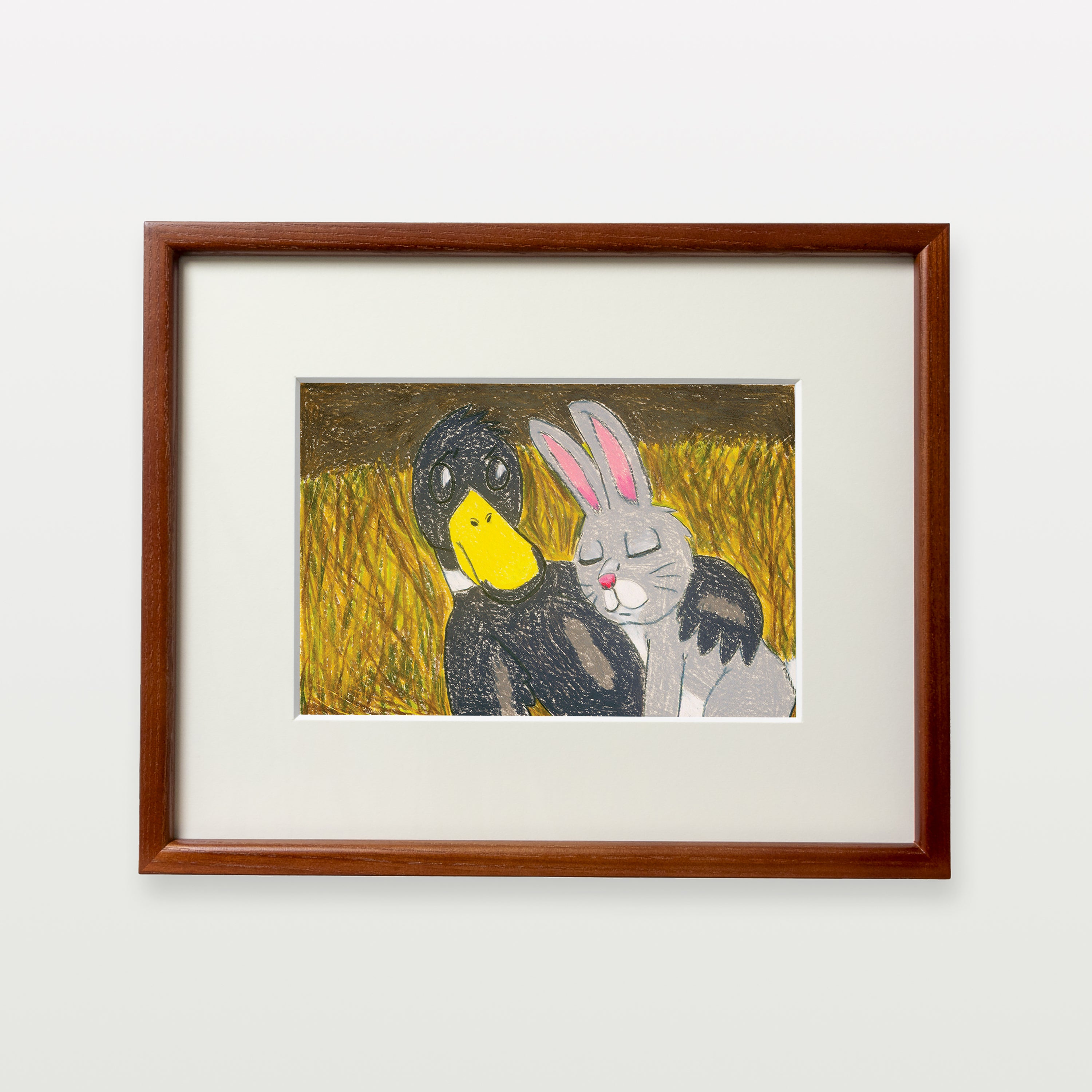 【複製画】兎と鴨の物語